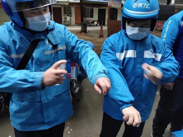 外卖骑手感染冠状病毒，城市脉动中的隐忧与守护