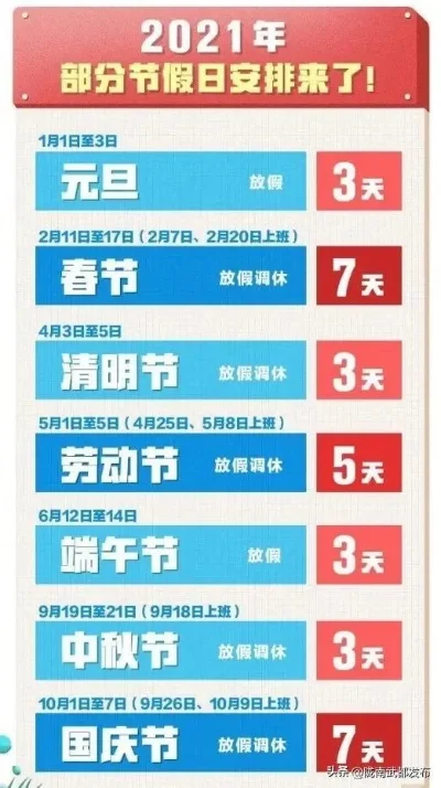 国家法定节假日详解，全民共享的假期指南