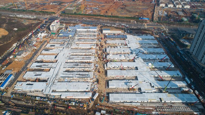 方舱奇迹，2020年中国建成16座方舱医院，筑起生命防线