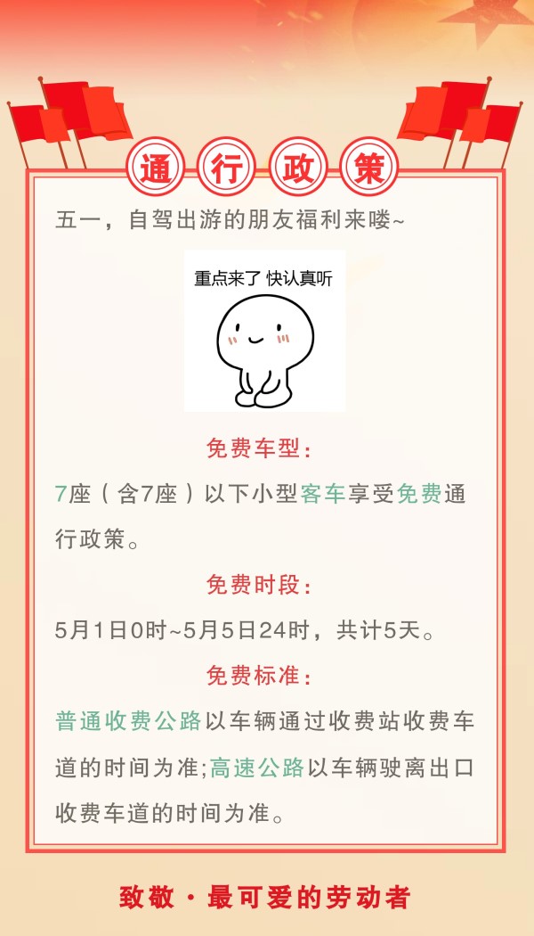 五一假期高速免费通行指南，免费时长与出行建议