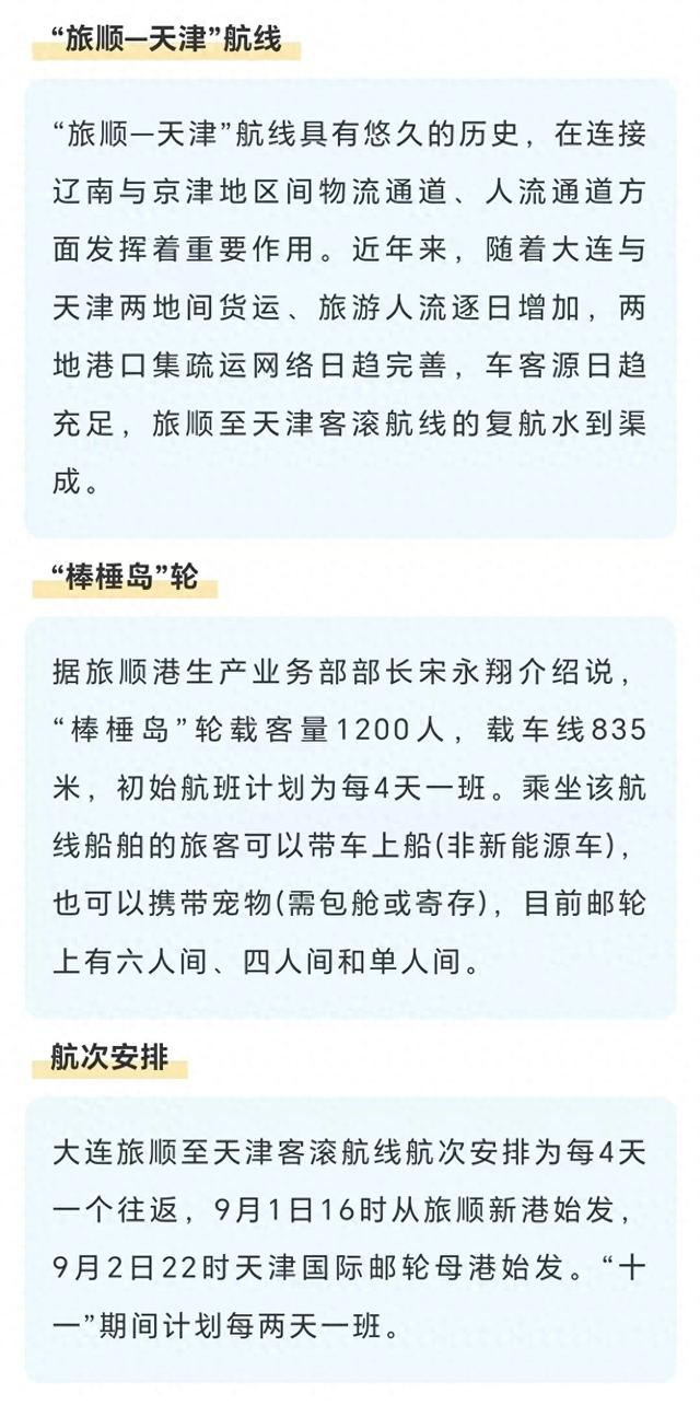 大连到天津船票价格指南，费用、航线及预订建议