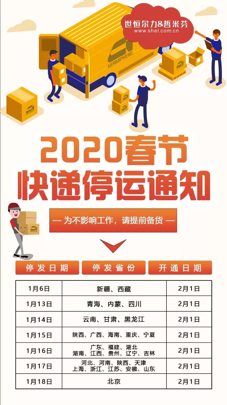 快递停运时间，2020年疫情下的物流转折点