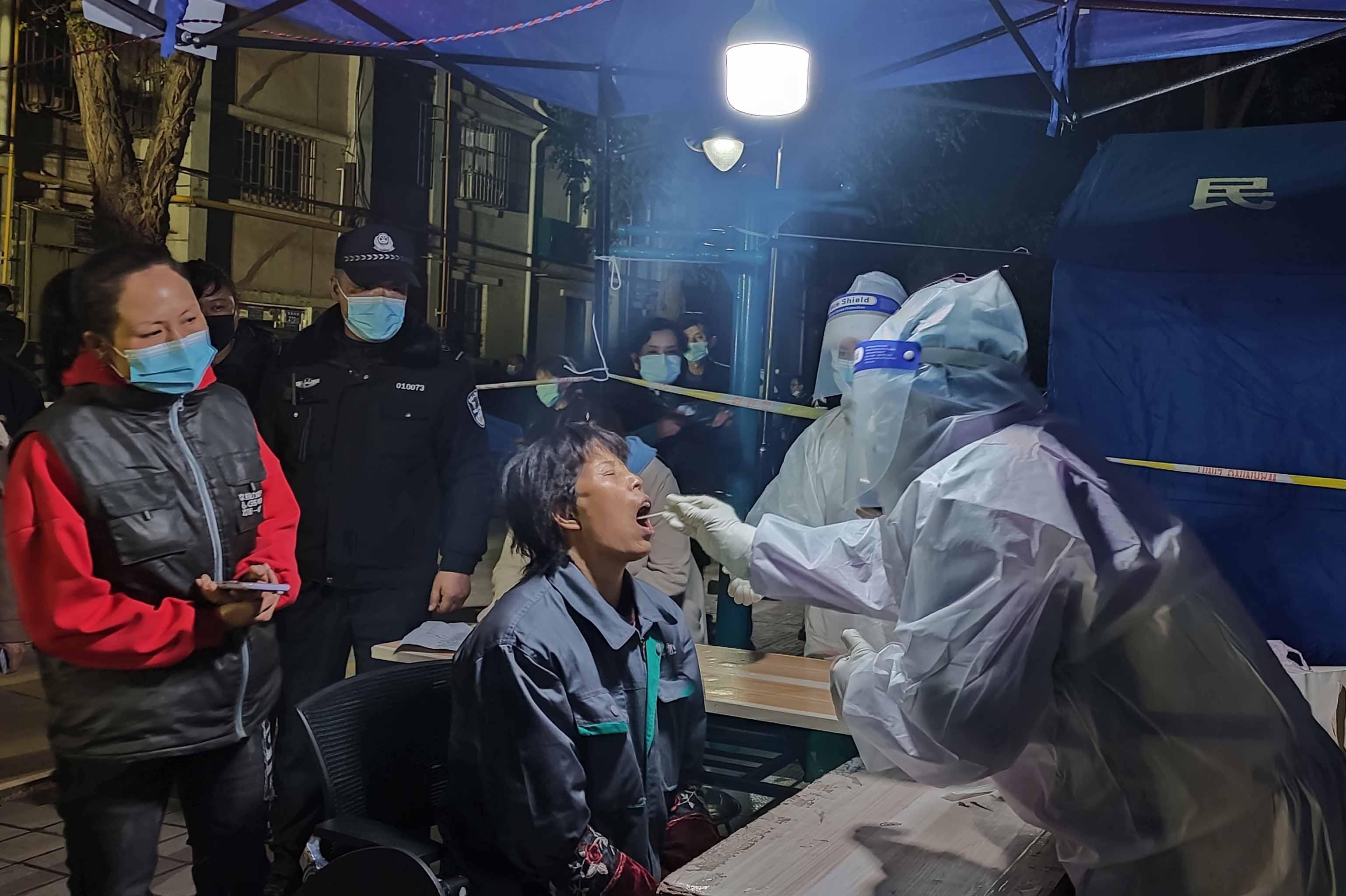 2021年12月29日，核酸检测下的冬日记忆