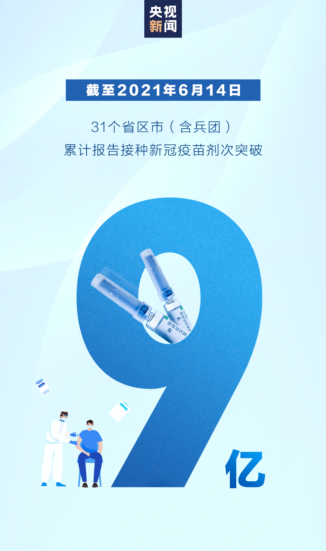 筑牢免疫长城，全国新冠疫苗接种超3亿剂次彰显中国速度与力量