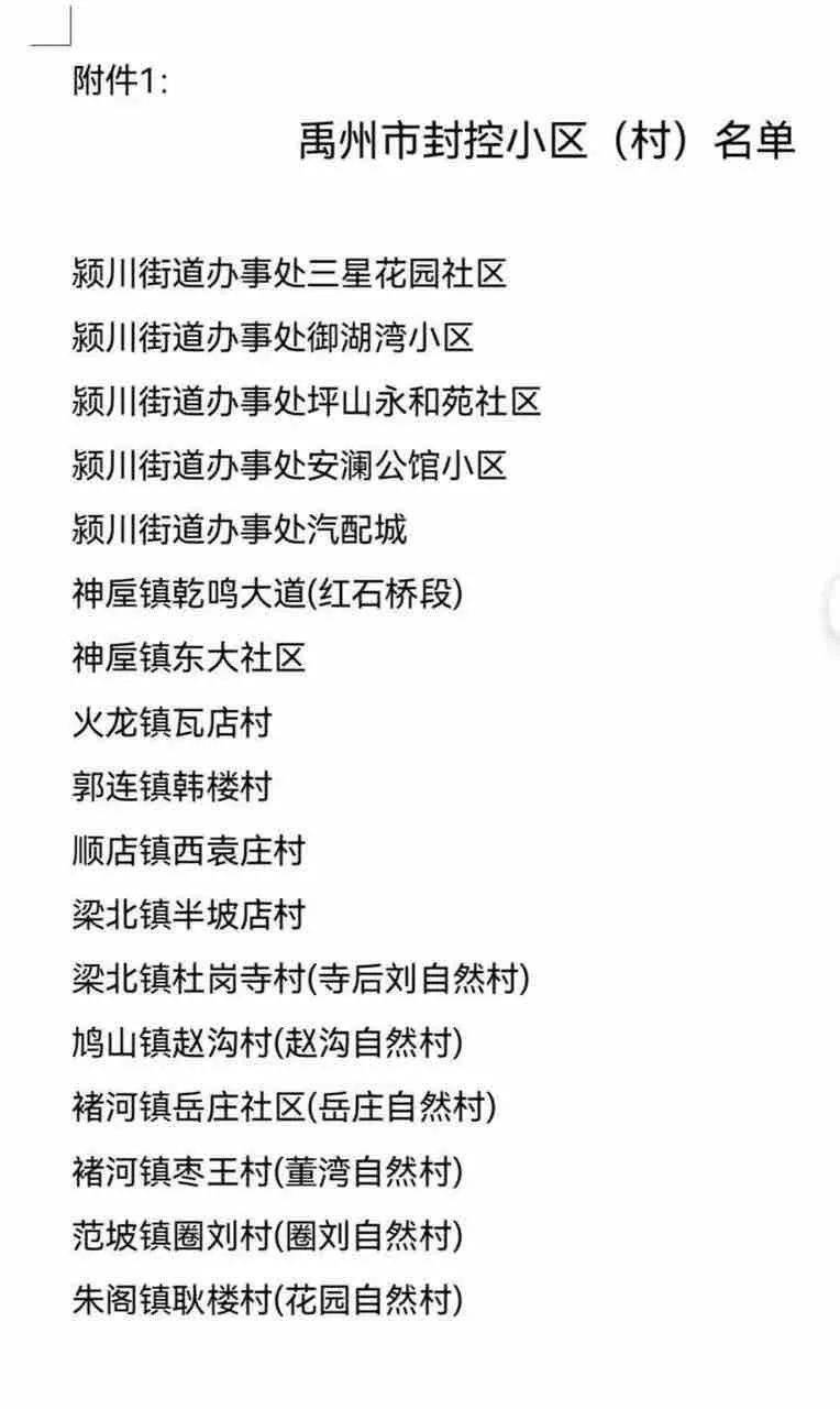 许昌禹州疫情封控最新消息，防控措施持续优化，全力保障民生安全