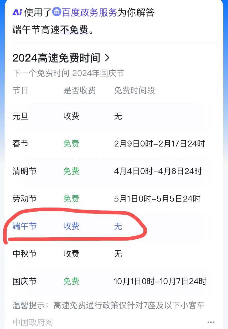 端午节高速免费吗？这份出行指南请收好！