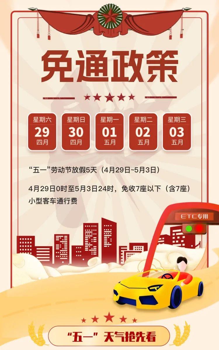 五一假期高速免费吗？这份出行攻略请收好！