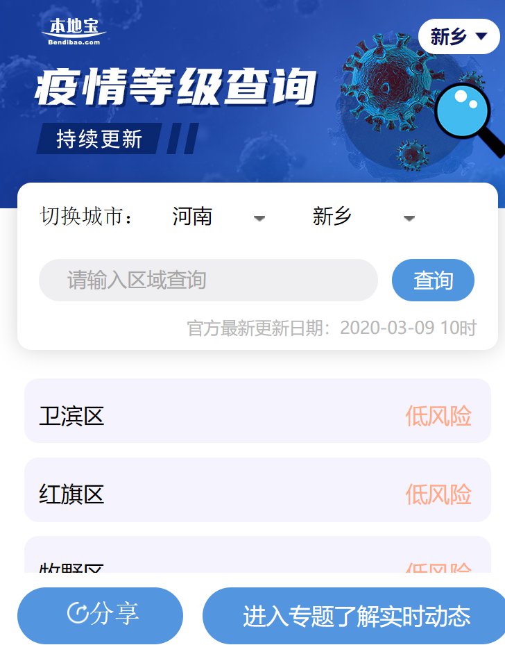 中高风险区查询指南，快速掌握疫情动态，科学防护保安全