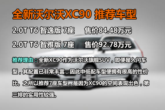 沃尔沃XC90价格及图片全解析，豪华SUV的理性与魅力