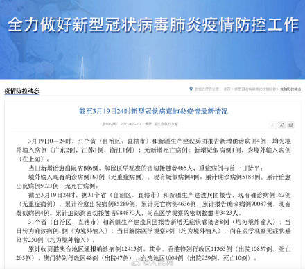 31省区市本土确诊零新增，阶段性胜利背后的坚守与思考