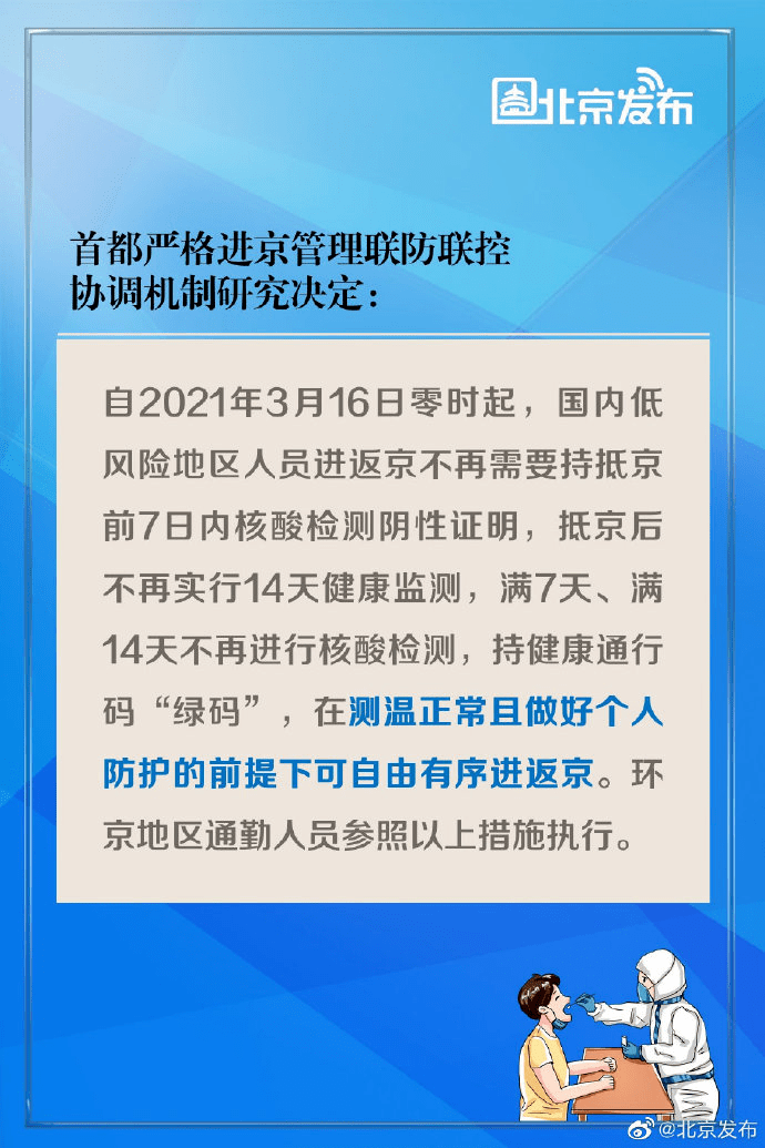 北京强化疫情防控,严控中高风险地区人员进京 北京强化疫情防控,严控中高风险地区人员进京