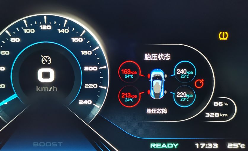 帝豪EV Pro胎压监测灯亮怎么消除？手把手教你轻松解决