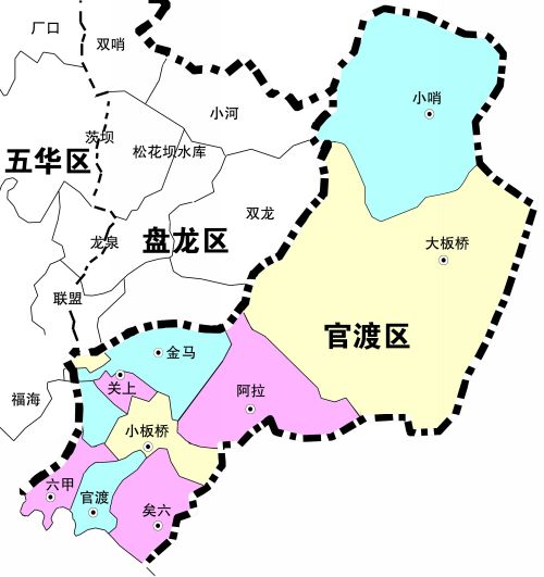 昆明盘龙区行政划分解析，历史沿革与现代发展