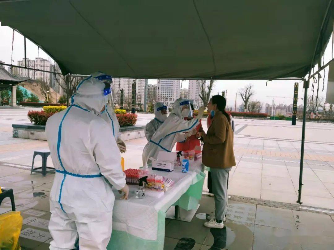 核酸检测采样点，守护公共卫生的第一道防线