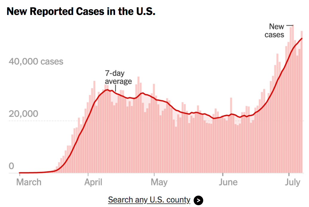 美国确诊病例数据，透视疫情发展的关键指标